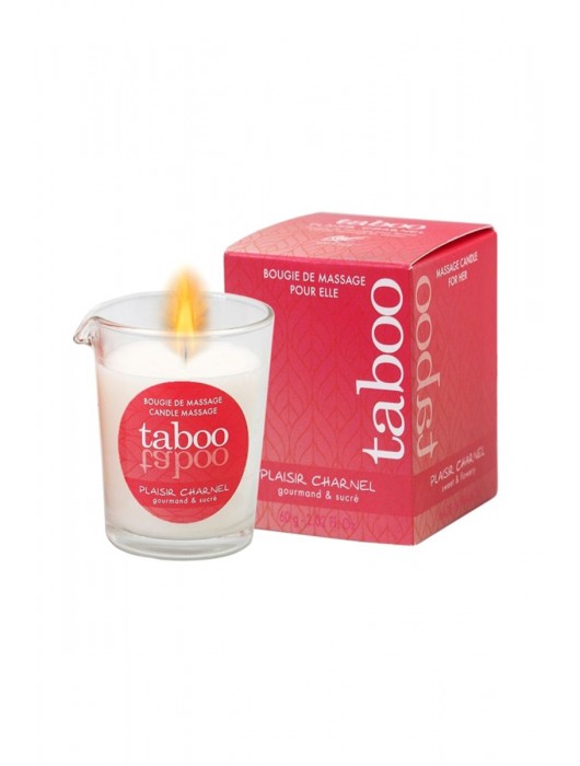 Массажное аромамасло с афродизиаками для женщин RUF Taboo Plaisir charnel - 60 гр. - RUF - купить с доставкой в Обнинске