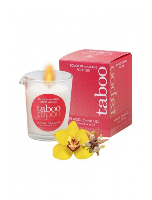 Массажное аромамасло с афродизиаками для женщин RUF Taboo Plaisir charnel - 60 гр. - RUF - купить с доставкой в Обнинске