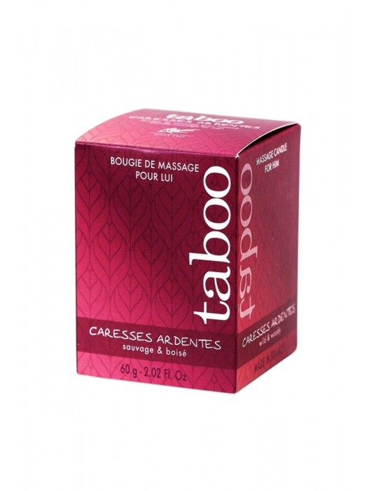 Массажное аромамасло с афродизиаками для мужчин RUF Сaresses ardentes - 60 гр. - RUF - купить с доставкой в Обнинске