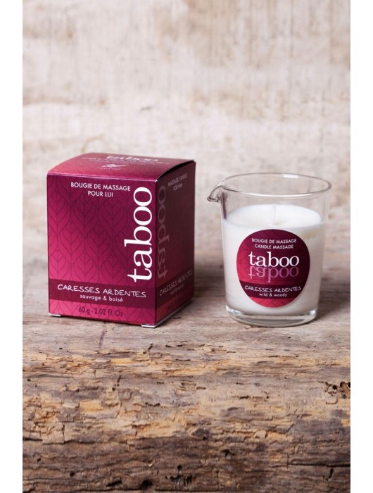 Массажное аромамасло с афродизиаками для мужчин RUF Сaresses ardentes - 60 гр. - RUF - купить с доставкой в Обнинске