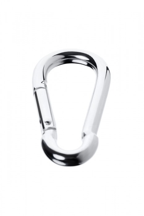 Серебристый карабин TOYFA Metal - ToyFa - купить с доставкой в Обнинске