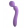 Фиолетовый двусторонний вибростимулятор Duo Wand Massage-Her - 19,6 см. - Pipedream купить в Обнинске с доставкой в Orgasmix.ru Фиолетовый двусторонний вибростимулятор Duo Wand Massage-Her - 19,6 см. - Pipedream