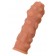 Телесная реалистичная насадка KOKOS Extreme Sleeve 11 с дополнительной стимуляцией - 12,7 см. - KOKOS - в Обнинске купить с доставкой