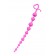 Розовая силиконовая анальная цепочка Long Sweety - 34 см. - ToyFa в Обнинске Розовая силиконовая анальная цепочка Long Sweety - 34 см. - ToyFa