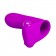 Лиловая вибронасадка на палец Maxwell - Baile купить в Обнинске с доставкой в Orgasmix.ru Лиловая вибронасадка на палец Maxwell - Baile