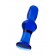Голубая стеклянная анальная втулка - 12 см. - Sexus в Обнинске Голубая стеклянная анальная втулка - 12 см. - Sexus