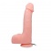 Телесный вибратор с проводным пультом - 22 см. - Baile купить в Обнинске с доставкой в Orgasmix.ru Телесный вибратор с проводным пультом - 22 см. - Baile