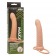 Телесная насадка для двойного проникновения Rechargeable Ribbed Dual Penetrator с вибрацией - California Exotic Novelties - купить с доставкой в Обнинске