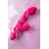 Розовый вибратор-кролик со стимулирующим шариком Rolli - 22 см. - JOS
