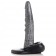 Серый фантазийный фаллоимитатор The Gargoyle Rock Hard Silicone Dildo - 23,6 см. - XR Brands купить с доставкой в интернет-магазине Orgasmix в Обнинске Серый фантазийный фаллоимитатор The Gargoyle Rock Hard Silicone Dildo - 23,6 см. - XR Brands