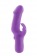 Фиолетовый вибратор с клиторальным отростком MATES FANTASY RECHARGE VIBRATOR - 17 см. - NMC