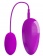 Лиловое виброяйцо с удобным пультом управления вибрацией - Baile в Обнинске Лиловое виброяйцо с удобным пультом управления вибрацией - Baile