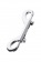 Серебристый двухсторонний карабин TOYFA Metal - ToyFa - купить с доставкой в Обнинске Серебристый двухсторонний карабин TOYFA Metal - ToyFa - купить с доставкой в Обнинске